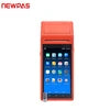 Newpas Android 8.1 Pda Android Pos System for Taxi to Print Ticket Mini Portable Mobile Pos Built-in 58mm Bt Thermal Printer NovaCart