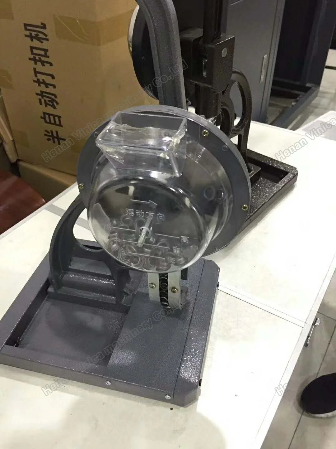 Semi Auto Hand Press Eyelet Machine PVC Flex Banner Eyelet Punching Machine NovaCart