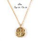 twelve zodiac signs necklace