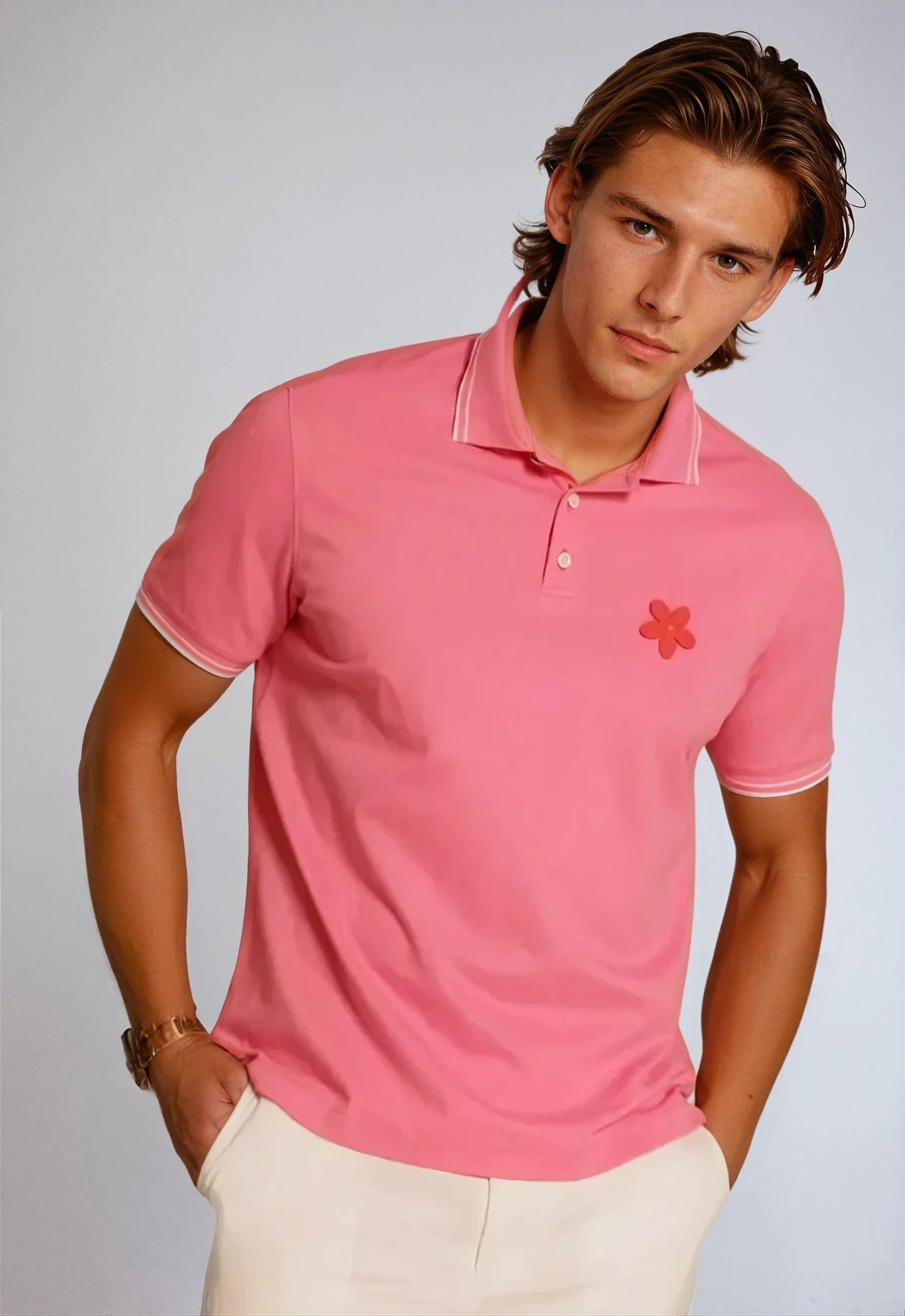 Happy Polo Shirt - Sunrise Buki