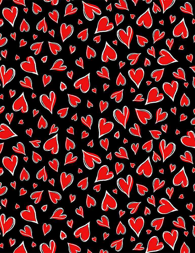 Hearts Collared Dress Retrolicious