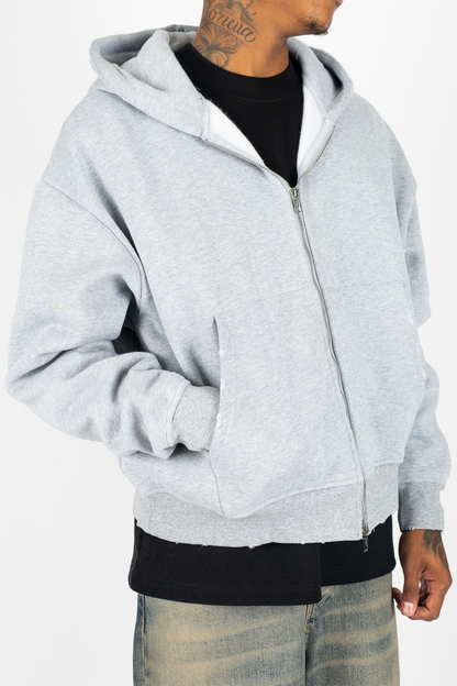 Weathered Zip Up Superline