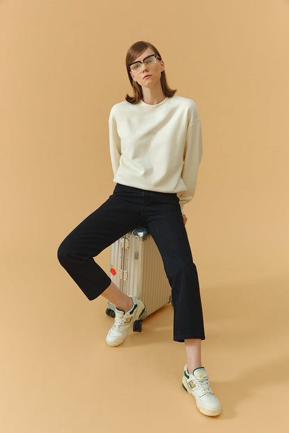Chelsea High Rise Straight Crop Jeans HJ005 Hey Joanie