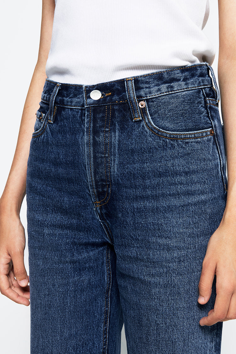 Manhattan High Rise Straight Ankle Jeans HJ160 Hey Joanie