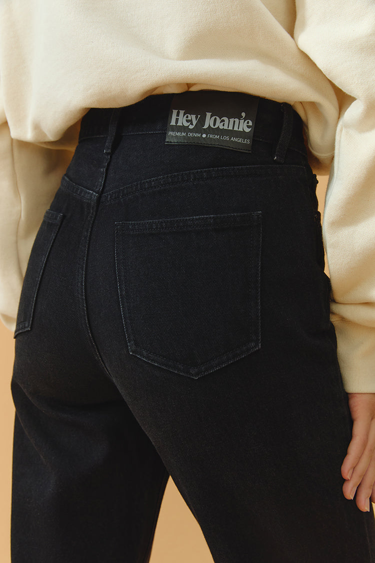 Chelsea High Rise Straight Crop Jeans HJ005 Hey Joanie