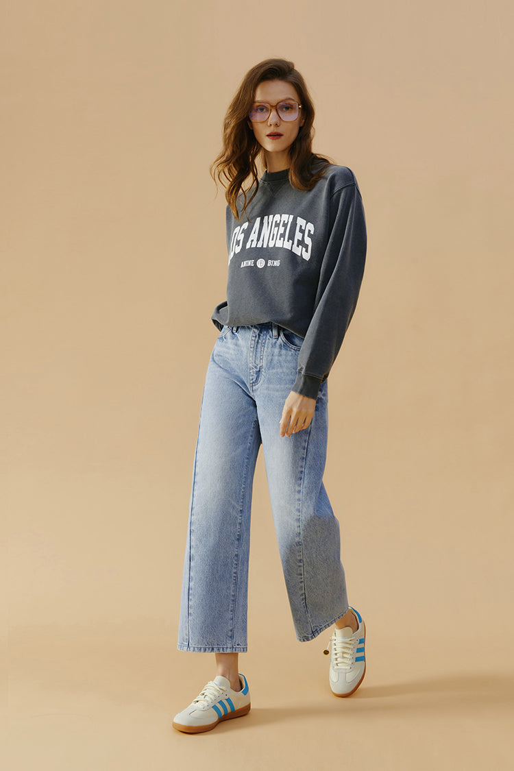 High-Line Curve Ankle Jeans HJ016 Hey Joanie
