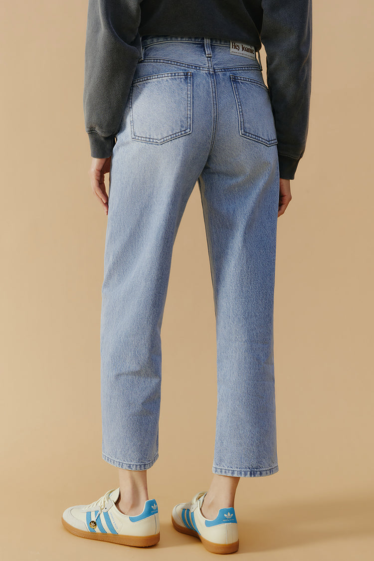 High-Line Curve Ankle Jeans HJ016 Hey Joanie