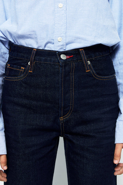 Manhattan High Rise Straight Ankle Jeans HJ160 Hey Joanie