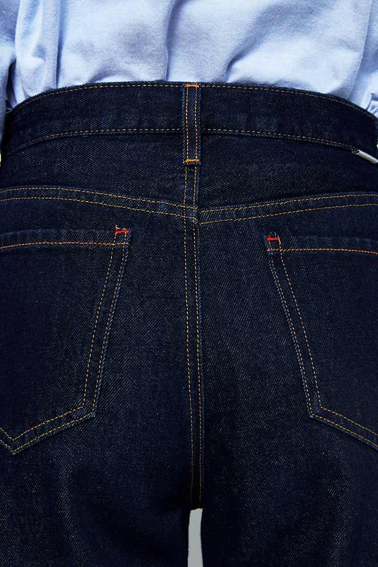 Manhattan High Rise Straight Ankle Jeans HJ160 Hey Joanie