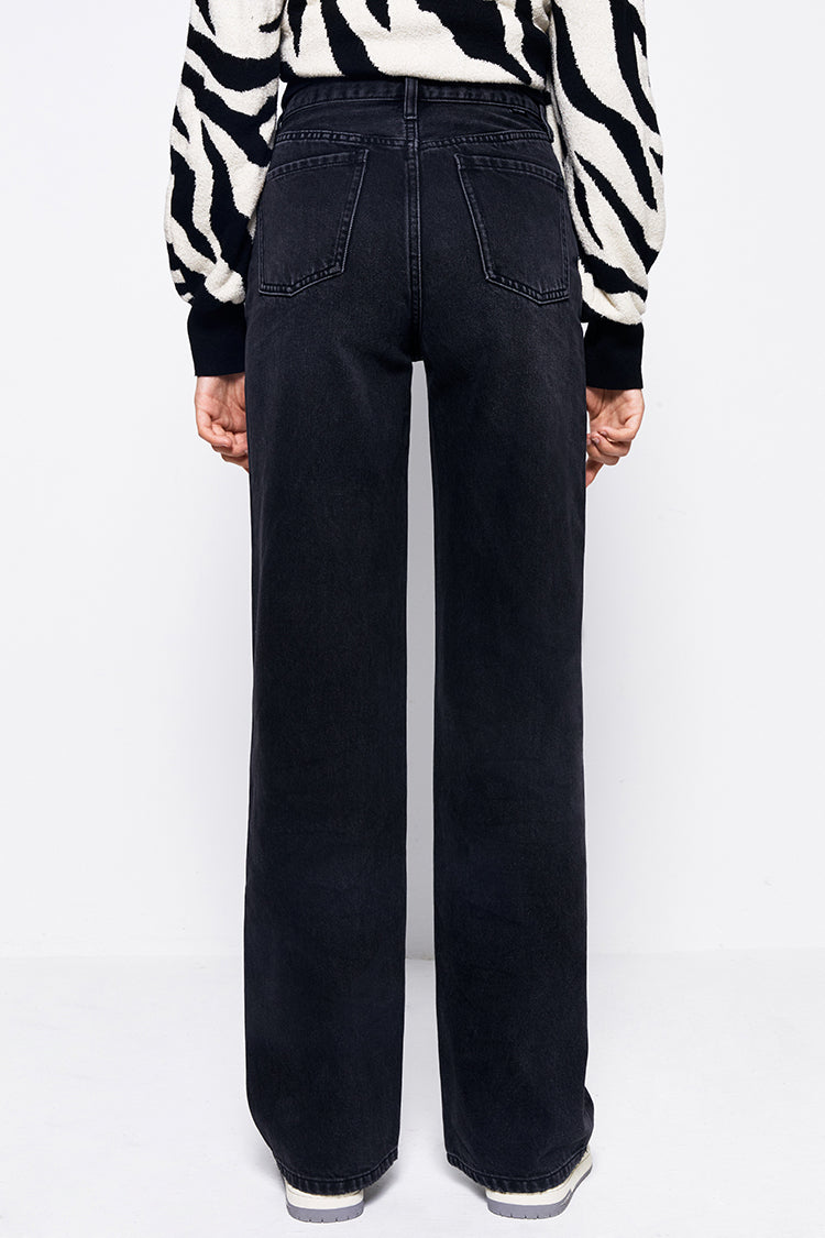 Coney Island Whitefish High Rise Wide Jeans HJ007 Hey Joanie