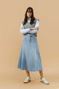 Monica Swing Denim Midi Skirt HJ806 Hey Joanie