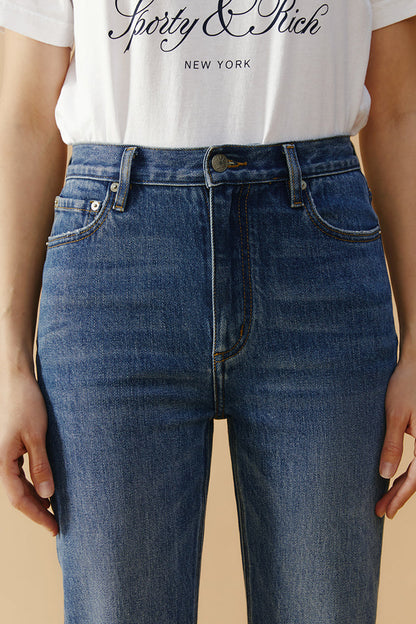 Activity Grrrl High Rise Kick Crop Jeans HJ017 Hey Joanie