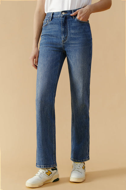 Activity Grrrl High Rise Kick Crop Jeans HJ017 Hey Joanie