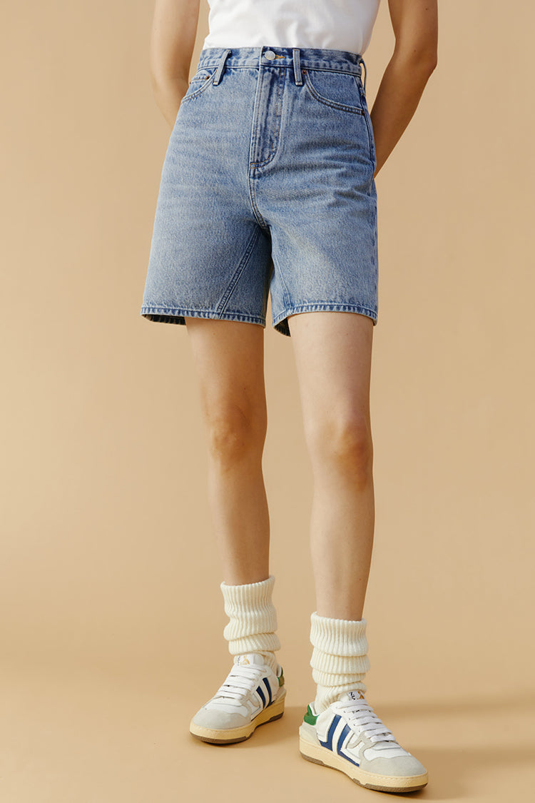 Angeles High Rise Shorts HJ030 Hey Joanie