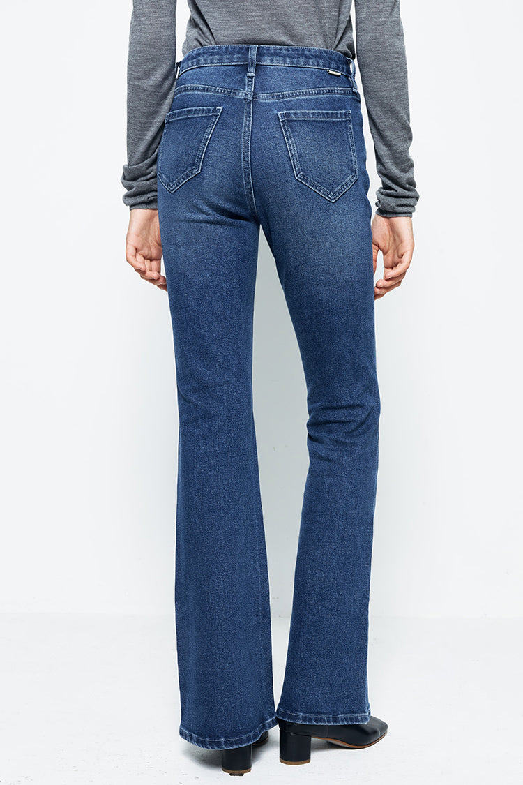Vintage High Rise Flare LALA Jeans HJ186 Hey Joanie