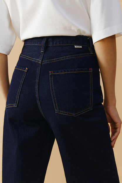 Coney Island Whitefish High Rise Wide Jeans HJ007 Hey Joanie