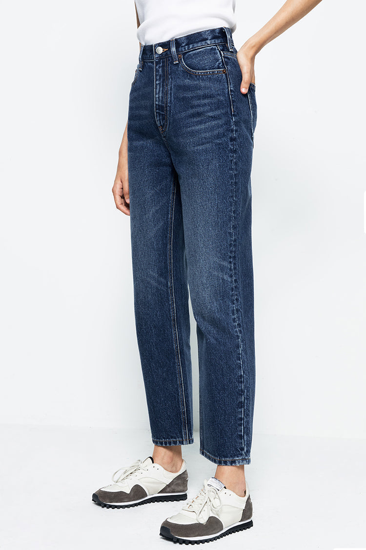 Chelsea High Rise Straight Crop Jeans HJ005 Hey Joanie