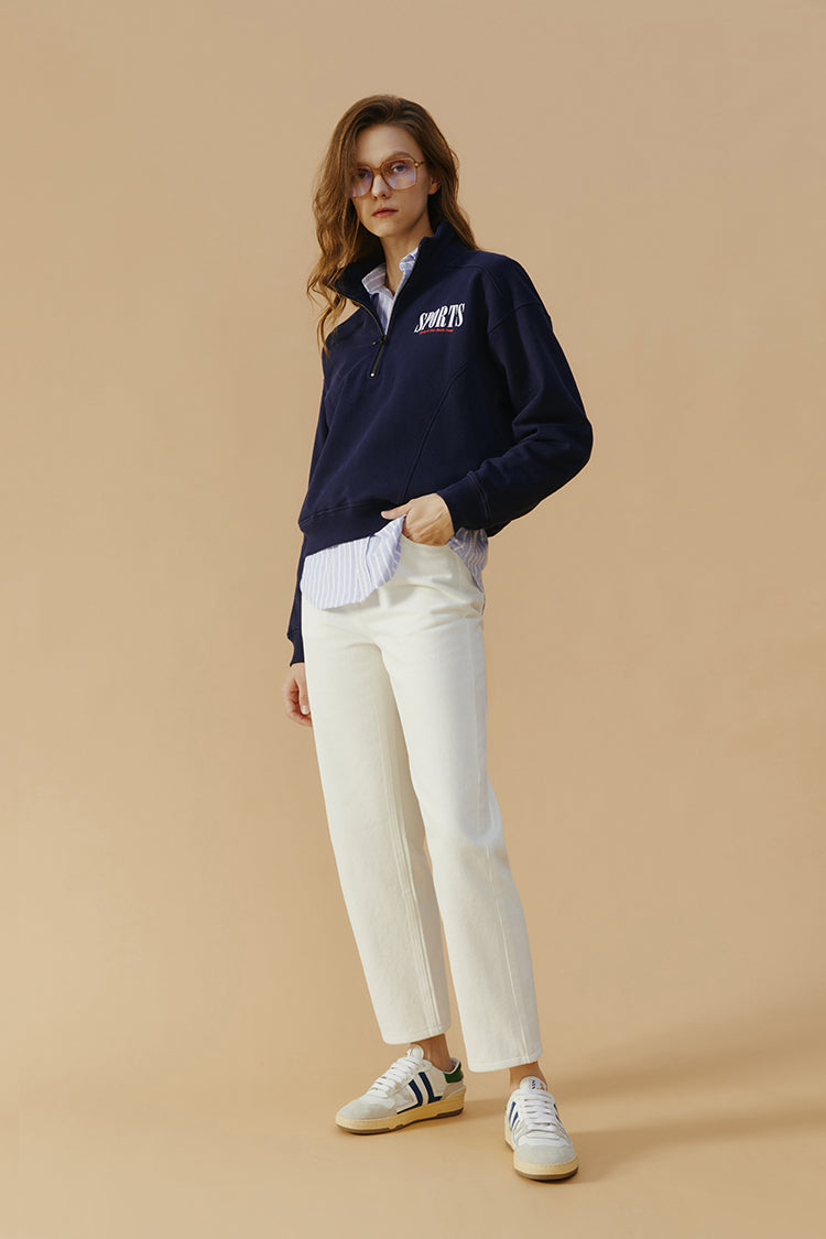 Manhattan High Rise Straight Ankle Jeans HJ160 Hey Joanie
