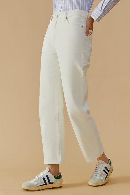 Manhattan High Rise Straight Ankle Jeans HJ160 Hey Joanie