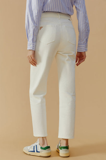 Manhattan High Rise Straight Ankle Jeans HJ160 Hey Joanie