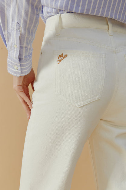 Manhattan High Rise Straight Ankle Jeans HJ160 Hey Joanie