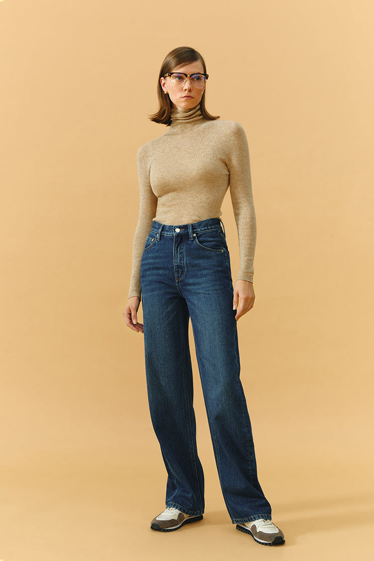 Coney Island Whitefish High Rise Wide Jeans HJ007 Hey Joanie