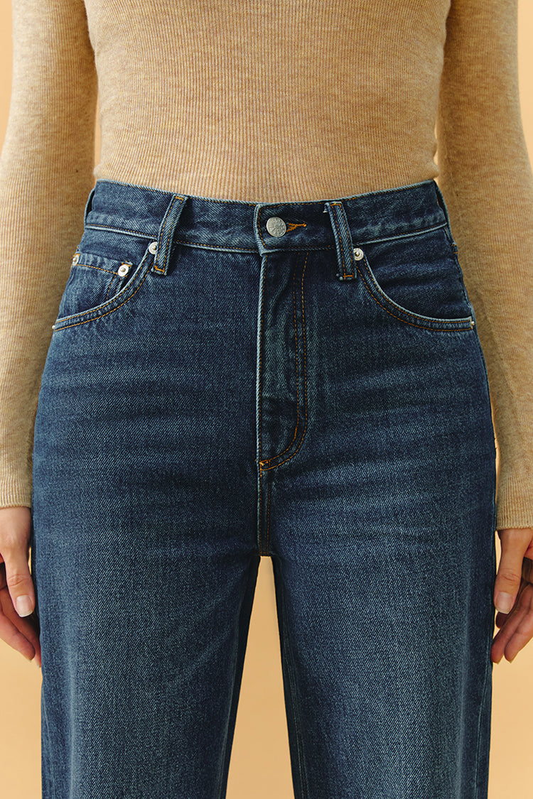 Coney Island Whitefish High Rise Wide Jeans HJ007 Hey Joanie