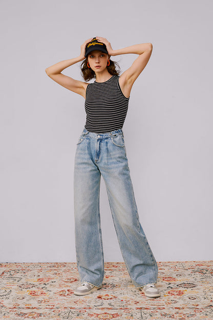 Fun City Wide Jeans HJ105 Hey Joanie
