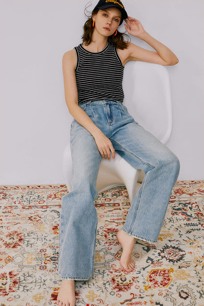 Fun City Wide Jeans HJ105 Hey Joanie
