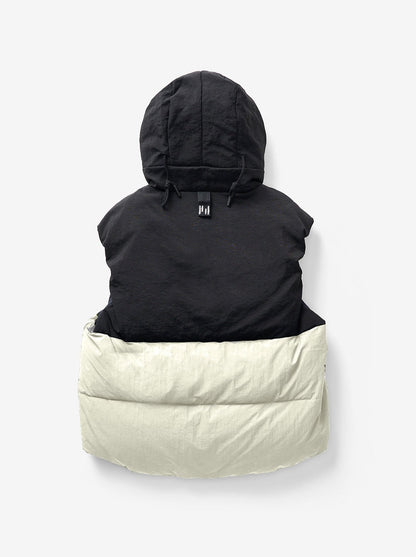 Hooded Down Vest - Canvas Holden Outerwear
