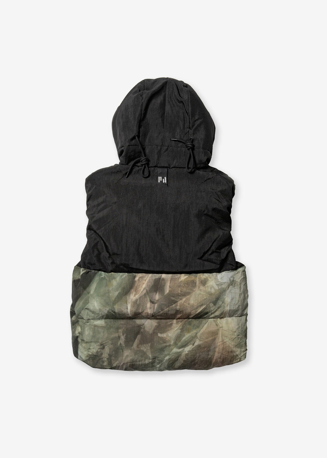 Hooded Down Vest - Rekall Tie Holden Outerwear