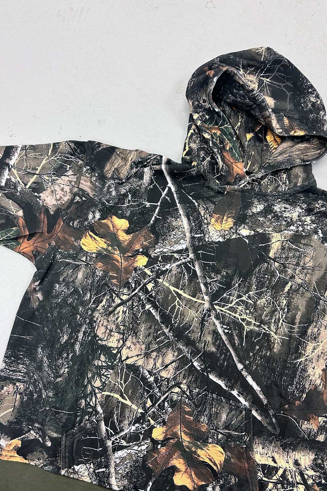 Stealth Heavyweight Oversized Unisex Camo Hoodie Thrash Happy