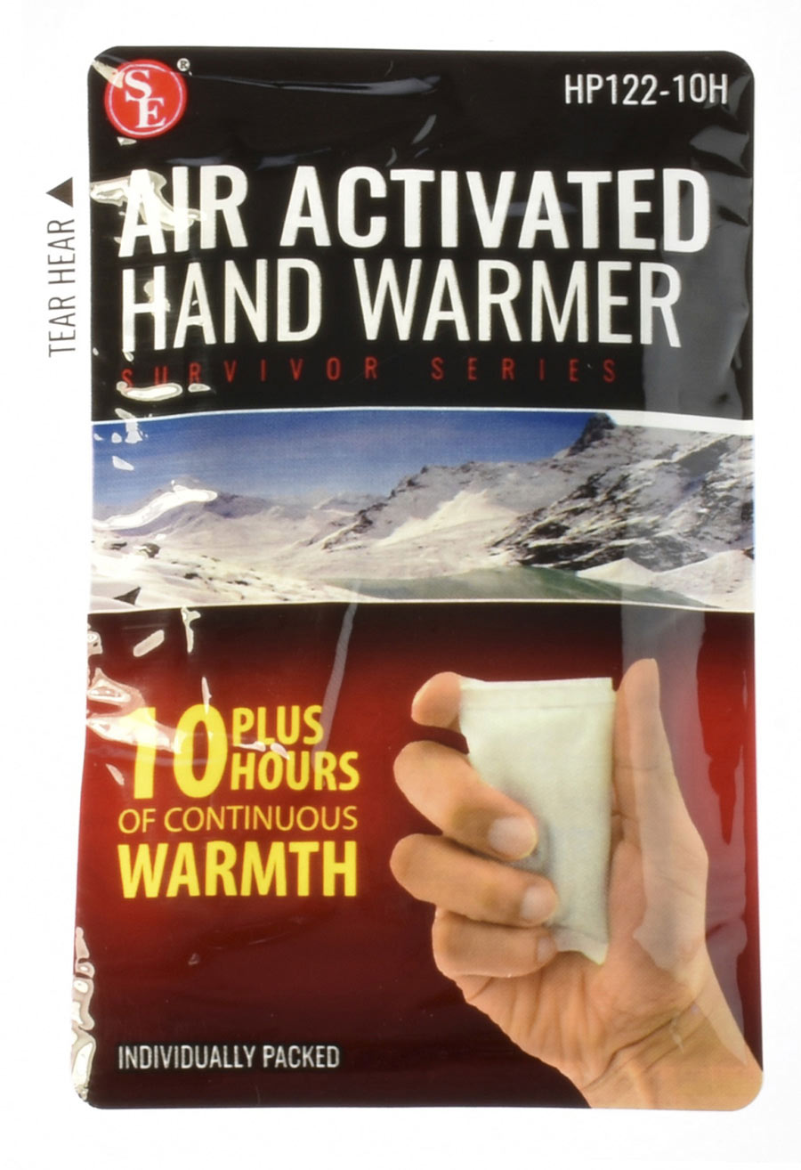 Mini Air Activated Hand Warmers - 1 Unit quakekits.com