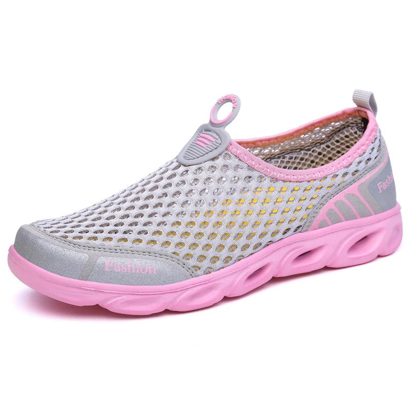 Fashion Casual Shoes Lightweight Summer Breathable Men Shoes Outdoor Comfortable Women Footwear Male Ladies Walking Shoes 36-45 NovaCart
