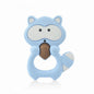 Baby Teethers Cartoon Animal Baby Teething Toy Penguin Silicone Teether Unicorn Pendant Raccoon Accessories Stevvex