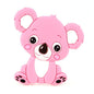 Baby Silicone Teethers BPA Free Teething Toy Animal Dog Koala Owl Elephant Baby Ring Teether Silicone Beads For Kids and Baby Stevvex