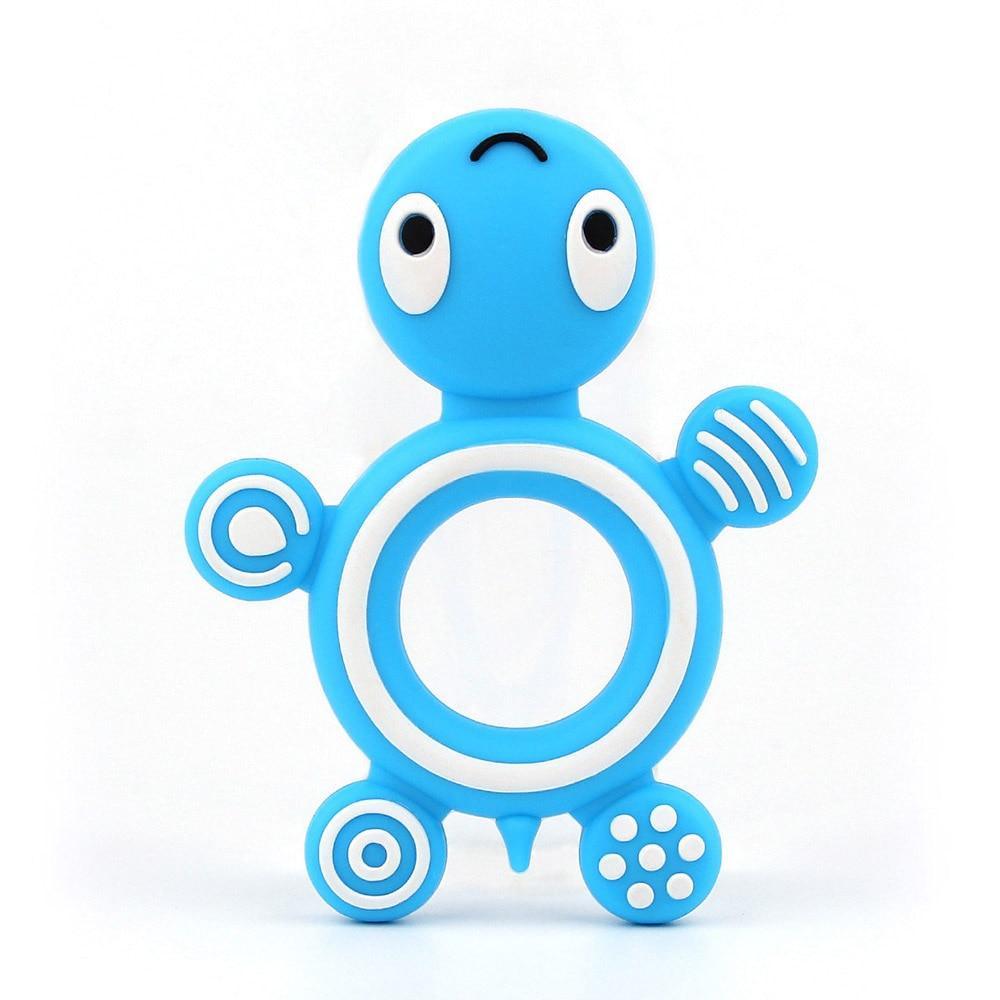 Baby Silicone Teethers BPA Free Teething Toy Animal Dog Koala Owl Elephant Baby Ring Teether Silicone Beads For Kids and Baby Stevvex