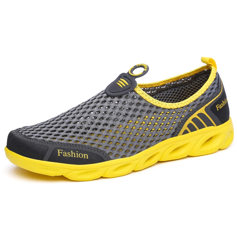 Fashion Casual Shoes Lightweight Summer Breathable Men Shoes Outdoor Comfortable Women Footwear Male Ladies Walking Shoes 36-45 NovaCart