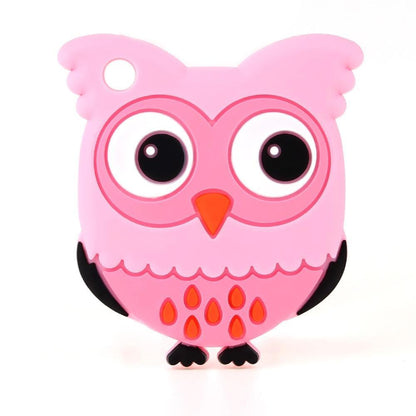 Baby Silicone Teethers BPA Free Teething Toy Animal Dog Koala Owl Elephant Baby Ring Teether Silicone Beads For Kids and Baby Stevvex