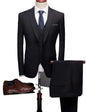 High Quality 3 Pieces One or Two Buttons  Navy Blue Color Wedding Suit Party Business Man Suit in Stock MMSB5 NovaCart