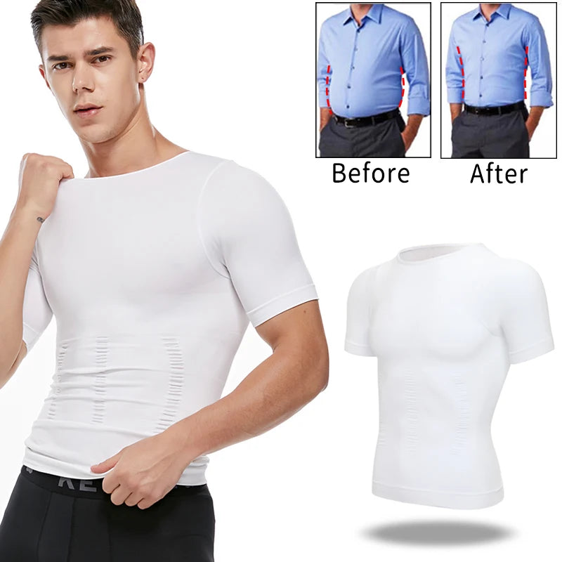 Men Slimming Body Shaper Belly Control Shapewear Man Shapers Modeling Underwear Waist Trainer Corrective Posture Vest Corset NovaCart