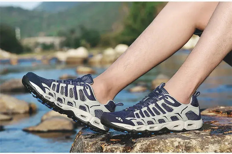 MIXIDELAI New Summer Men Sneakers Fashion Spring Outdoor Shoes Men Casual Men'S Shoes Comfortable Mesh Shoes For Men Size 39-46 NovaCart