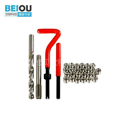 Repairing Kit for Damaged Hole Vehicle Repair Tool 131pcs Tool Kit for Broken Thread Insert Repair Kit NovaCart