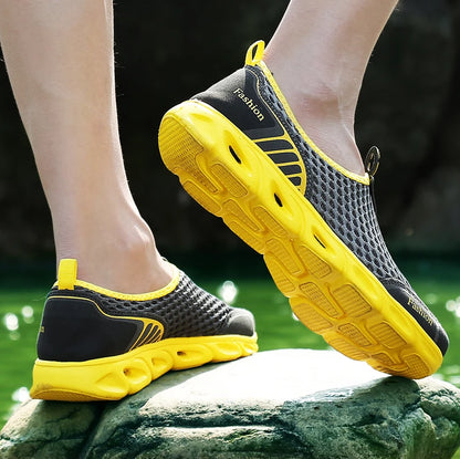 Fashion Casual Shoes Lightweight Summer Breathable Men Shoes Outdoor Comfortable Women Footwear Male Ladies Walking Shoes 36-45 NovaCart