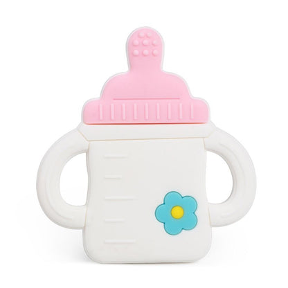 Baby Silicone Teethers BPA Free Teething Toy Animal Dog Koala Owl Elephant Baby Ring Teether Silicone Beads For Kids and Baby Stevvex