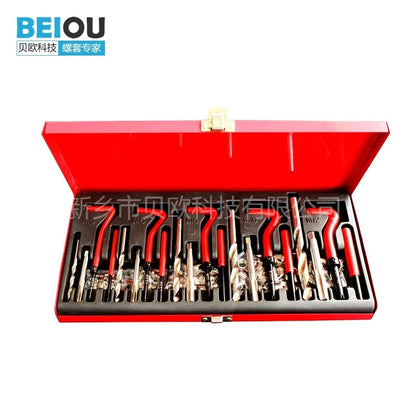 Repairing Kit for Damaged Hole Vehicle Repair Tool 131pcs Tool Kit for Broken Thread Insert Repair Kit NovaCart