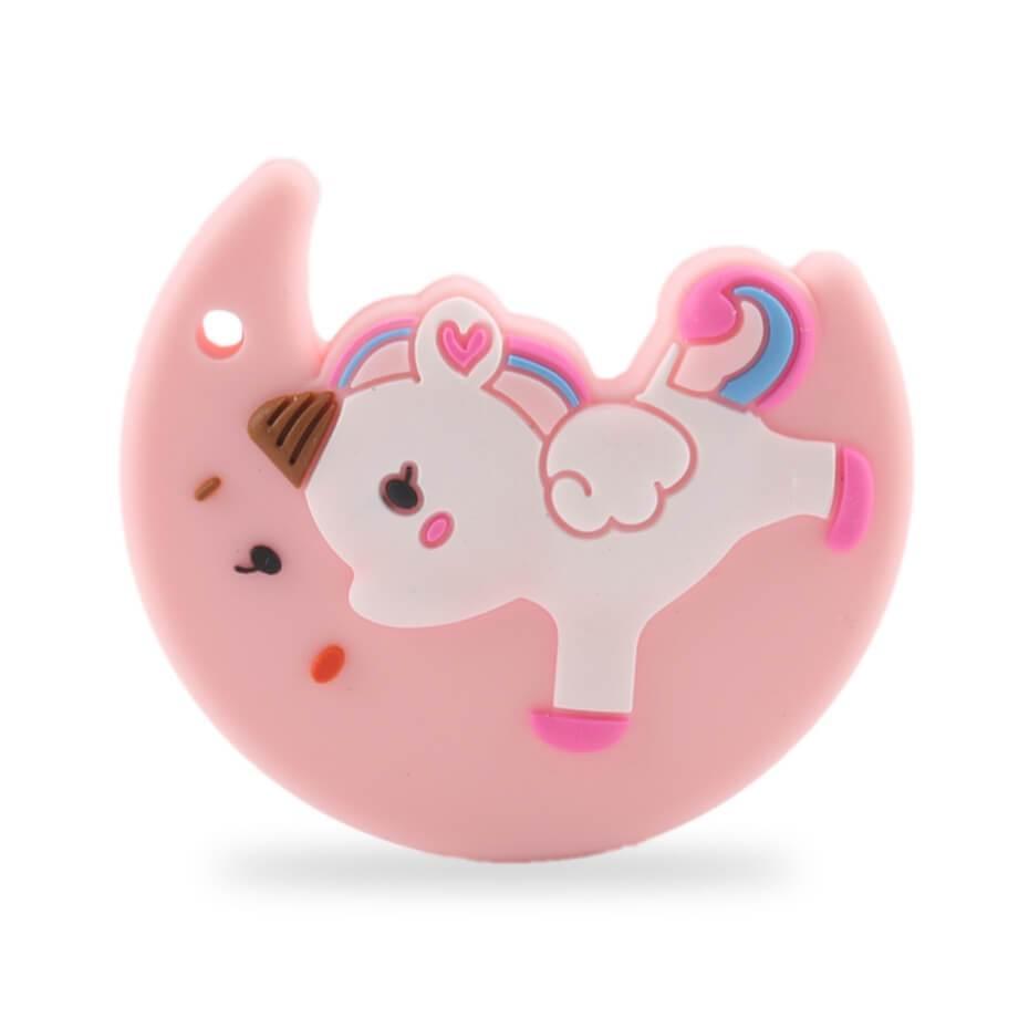 Silicone Teethers Food Grade Tiny Rod Teething Baby Shower Gifts Cartoon Animals Teether Let's Make 1pc Stevvex