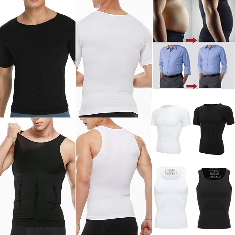 Men Slimming Body Shaper Belly Control Shapewear Man Shapers Modeling Underwear Waist Trainer Corrective Posture Vest Corset NovaCart