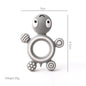 Silicone Teethers Food Grade Tiny Rod Teething Baby Shower Gifts Cartoon Animals Teether Let's Make 1pc Stevvex