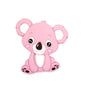 Baby Teethers Cartoon Animal Baby Teething Toy Penguin Silicone Teether Unicorn Pendant Raccoon Accessories Stevvex